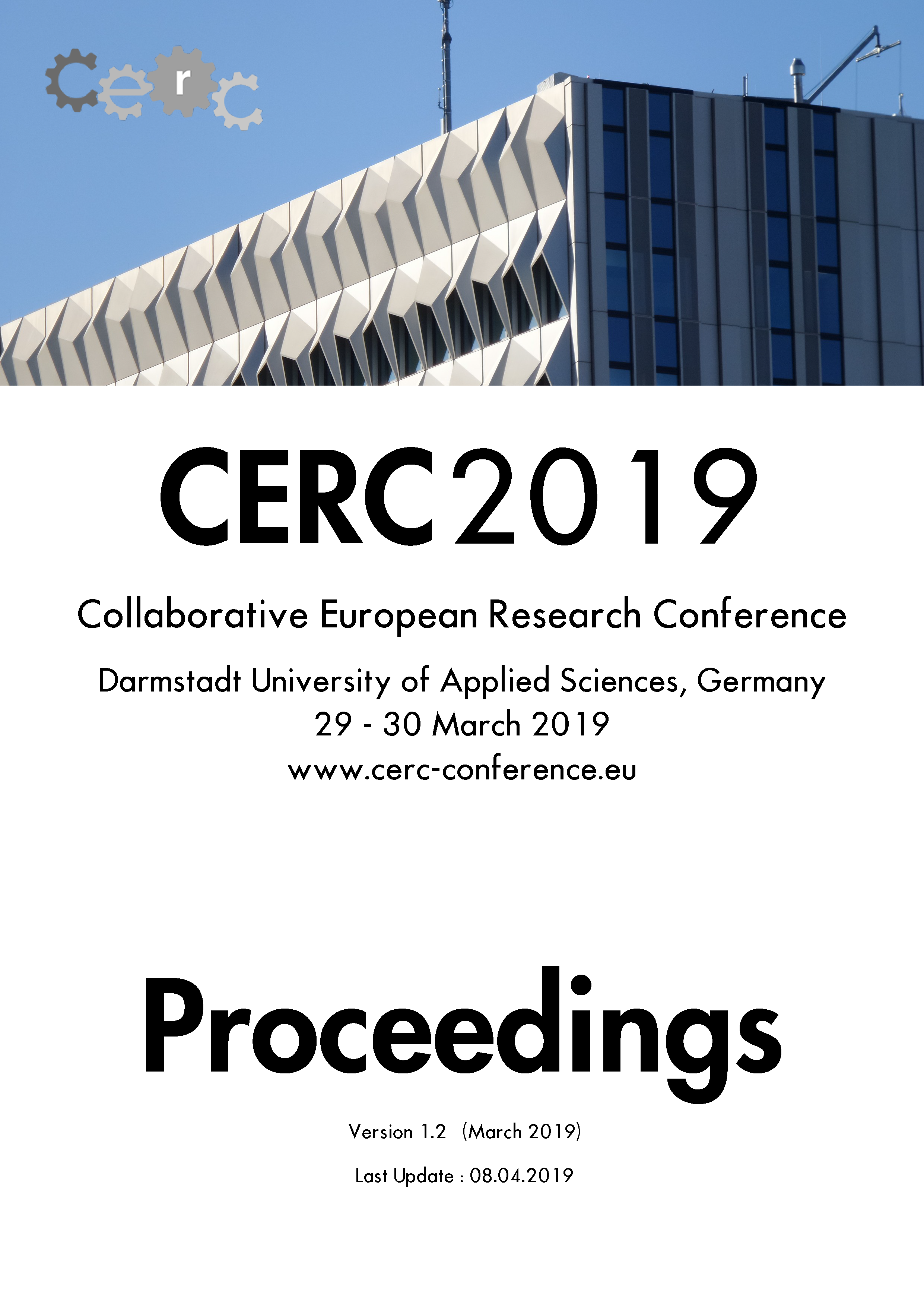 Proceedings of the 5th Collaborative European Research Conference (CERC 2019)