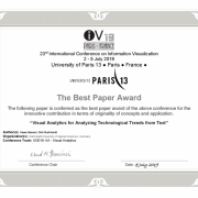 iV Conference Best Paper